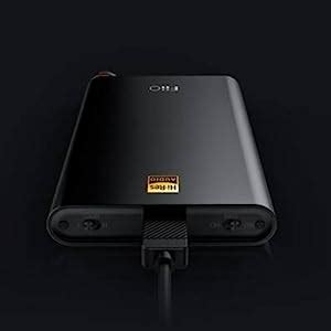 FiiO Q1 Mark II Hi-Res MFi Certified Portable Amplifier with DAC (Black ...
