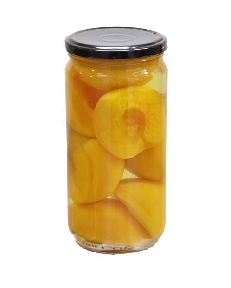 Glass Peach Halves in Light Syrup | Pacific Coast Producers