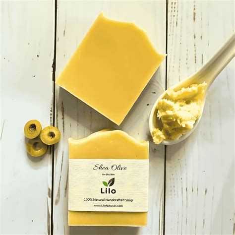 Shea Olive Bar Soap with Organic Shea Butter for Nourished Skin | Body ...