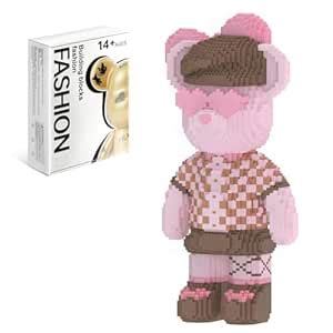MEIGESI Bearbrick Mini Building Blocks Kit | 6500PCS Micro 3D Animal ...