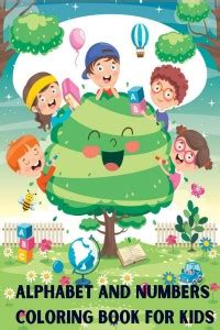 Alphabet and Numbers Coloring Book for Kids: Buy Alphabet and Numbers ...