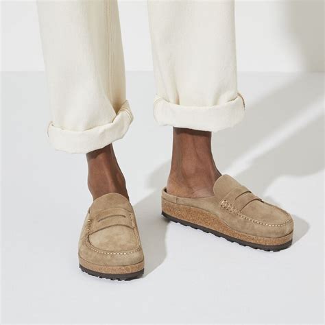 Naples Suede Leather Taupe | BIRKENSTOCK