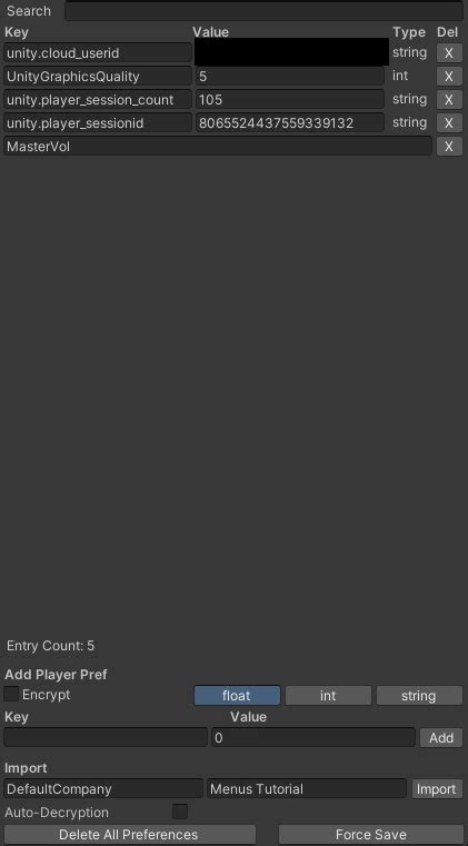 Image result for Delete PlayerPrefs Unity