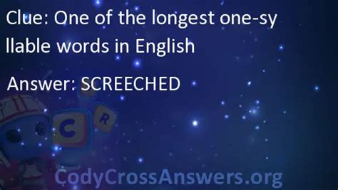 One of the longest one-syllable words in English Answers ...