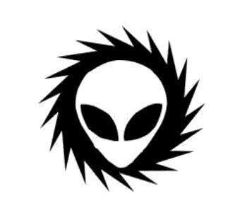 Alien Back Off Hand Decal 的图像结果