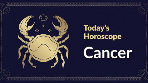 Cancer Horoscope Today, September 26, 2622: Show nobility! - India Today