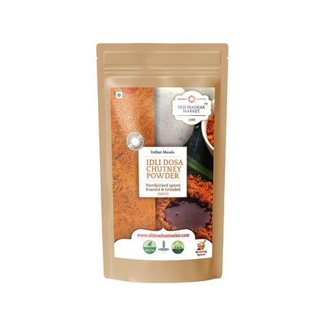 Idli Dosa Chutney Powder – Spicy Idli Podi Powder | Old Madras Market