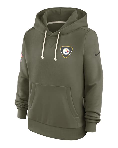 Pittsburgh Steelers Salute to Service Sideline Women's Nike Dri-FIT NFL ...