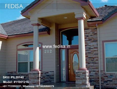 Brick Pillars For Porch Square Pillar Designs For Houses Modern Pillar ...