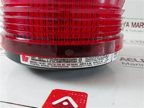 Federal Signal 141St-120R Strobe Warning Lights – Aeliya Marine Tech®