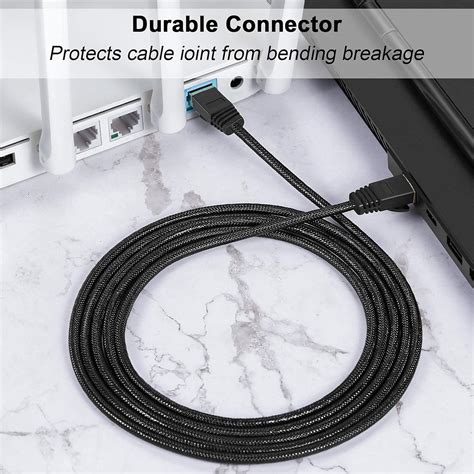 Buy ANNNWZZD Cat 8 Ethernet Cable High Speed Cat8 LAN Network RJ45 ...