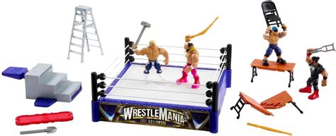 Mattel WWE Knuckle Crunchers Mini Mayhem Ring Bundle India | Ubuy