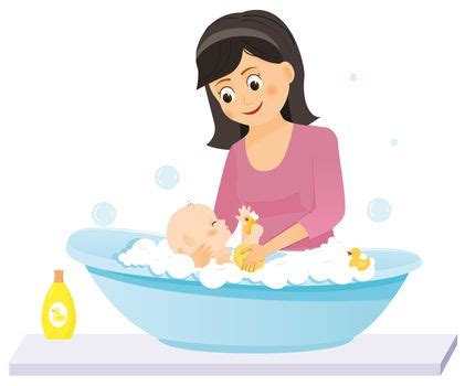 Bathing the baby- The Week