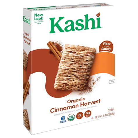 Kashi Organic Cinnamon Harvest Whole Wheat Biscuit Cereal, 31 Ounce ...