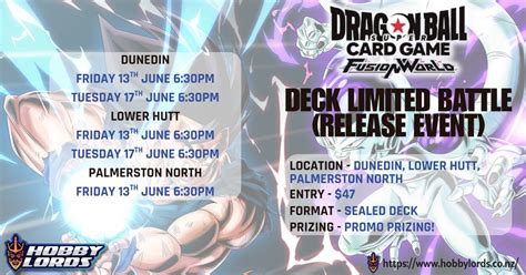 Dragon Ball Super: Fusion World - Deck Limited Battle (Release Event ...