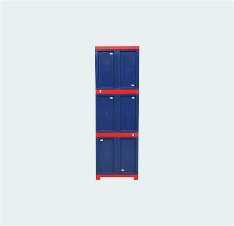 Fusion 3 HM 2 Storage Wardrobe | Plastic Wardrobe