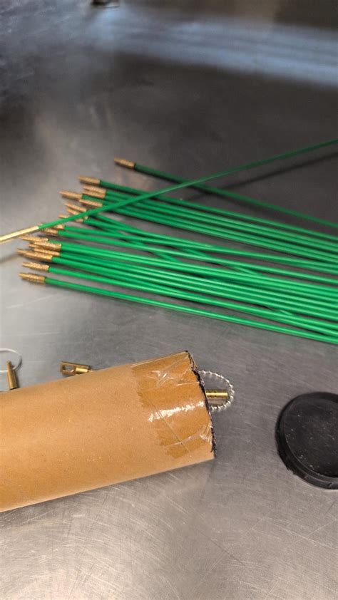 FTIHTRY 45FT Fiberglass Running Electrical Wire Cable Glow Rods Wire ...