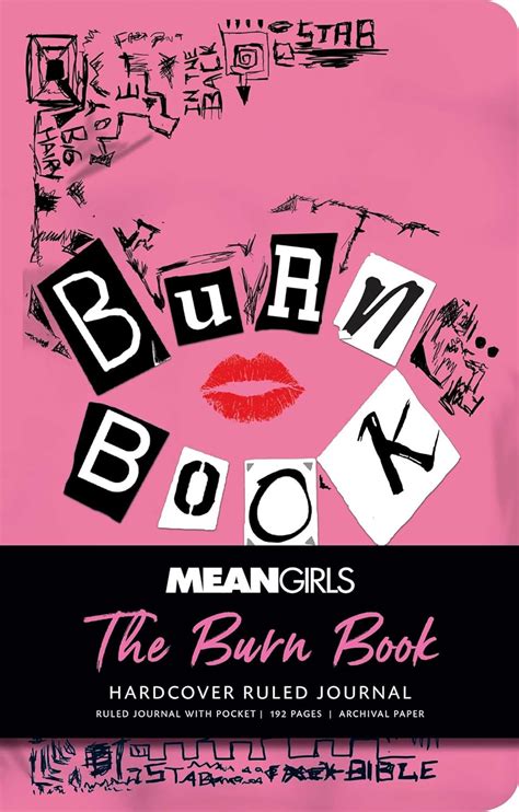 Buy Insights Mean Girls: The Burn Book Hardcover Ruled Journal ...