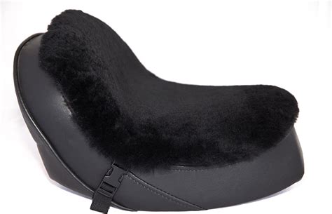 Buy 2Up Full Saddle Sheepskin Buttpad - Motorcycle Seat Pad (Other ...