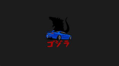 Nissan Skyline GT-R R34 Godzilla by hdr1453 on DeviantArt