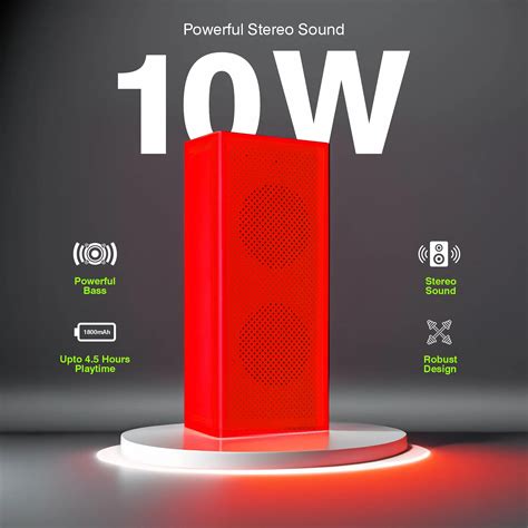 Buy ERD BTS-21 10W Bluetooth Speaker at Best Price for Powerful Sound
