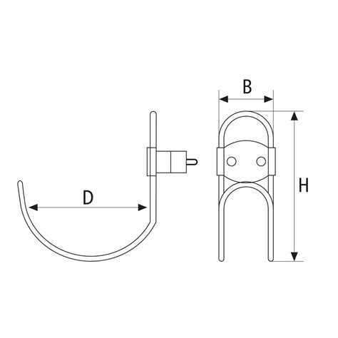 Soporte para Aro Salvavidas con soporte para candelero | Naval Chicolino