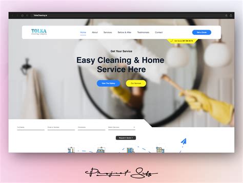 Tolka Cleaning by Arian Sefy on Dribbble