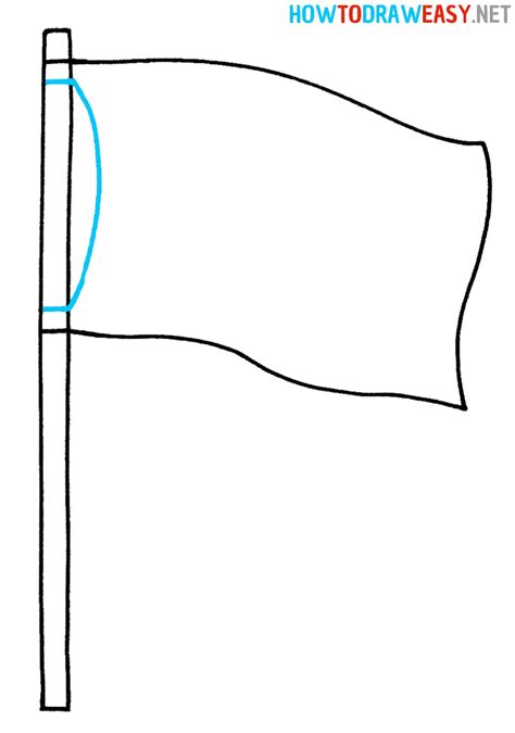 How to Draw a Flag - Draw for Kids