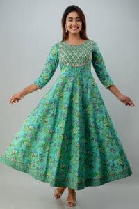 GLAM ROOTS Women Printed Ethnic Dress Kurta - Buy GLAM ROOTS Women ...