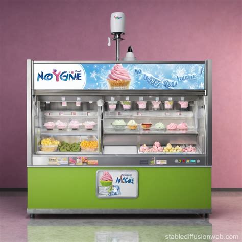 Frozen Yogurt Machine Design | Stable Diffusion Online