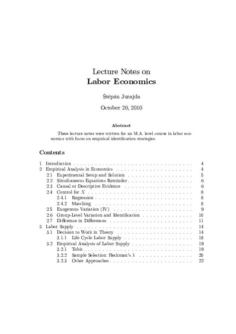 Labor Economics Lecture Introduction 的图像结果