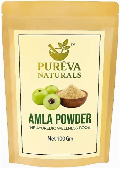 Pureva Naturals Amla Powder | 100% Pure & Natural Indian Gooseberry ...