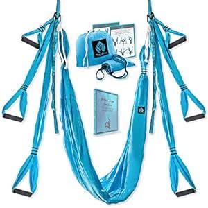 Yoga4You Aerial Yoga Swing Set - Yoga Hammock Swing - Trapeze Yoga Kit ...