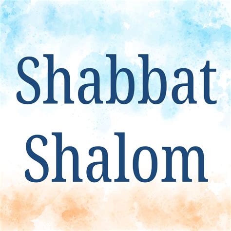 Today, many believers in the Father and the Son are observing Shabbat ...