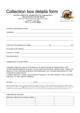 Fillable Online COLLECT BOX - FILL IN FORM - FI holding page Fax Email ...