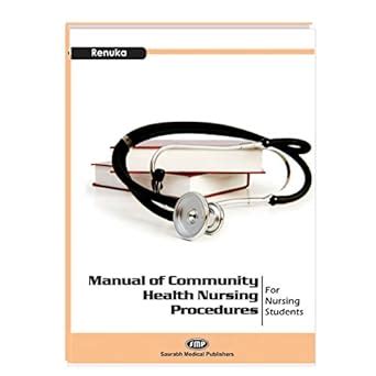 Buy Manual of Community Health Nursing Procedures for Nursing Students ...