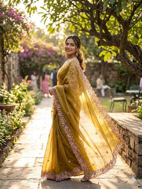 Kc 405 Soft Khadi Moss Silk Sequence Work Saree - Amrah Wholesale