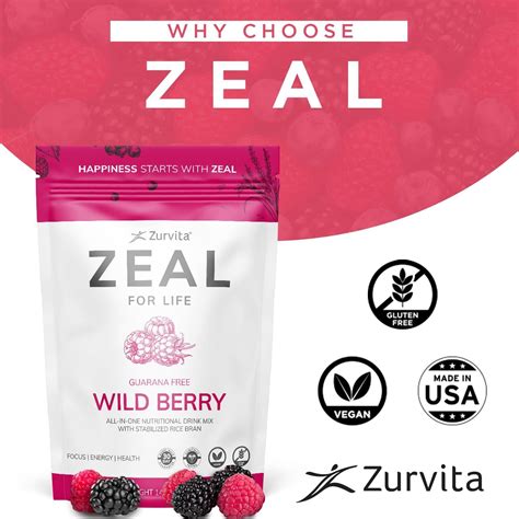 Zurvita - Zeal for Life 30-Day Wellness Bag - Wild India | Ubuy