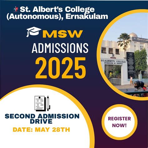 ADMISSION 2025- MSW – St. Albert’s College (Autonomous), Kochi, Ernakulam
