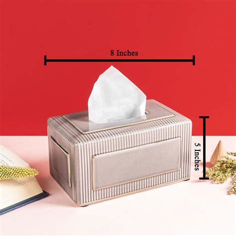 Buy Vintage Juxtaposition Tissue holder | Dekor Company