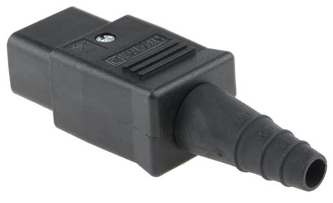 PX0599 Bulgin | Bulgin C19 Cable Mount IEC Connector Socket, 16A, 250 V ...