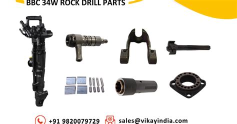 BBC 34W Atlas Copco Rock Drill Parts