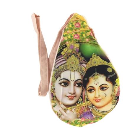 Buy (DAS Trader) Digital Printed Hare Krishna Jaap Japa Bag/Chanting ...