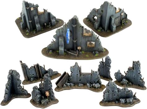 War World Gaming War Torn City Rubble and Building India | Ubuy
