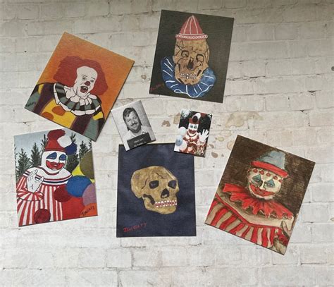 John Wayne Gacy Paintings 𝕌𝕟𝕄𝕦𝕋𝕖 𝐉𝐨𝐡𝐧