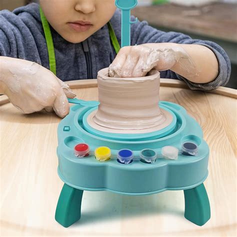 Pottery Kit for Kids - Complete Kids Pottery Wheel Kit with Electric W ...