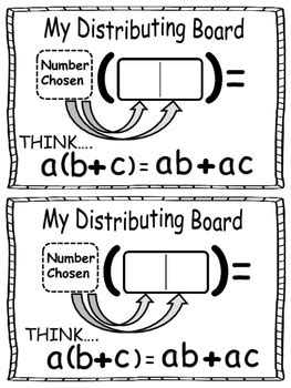 Image result for Distributive Property Games