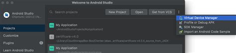 Android Studio Welcome Page Source Code 的图像结果