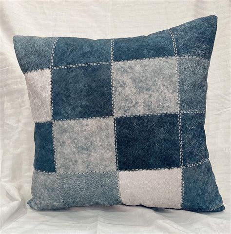 (PACK OF 5)-DENIM DELIGHT Imported Sparkle Velvet Cushion Covers-RSWCC ...