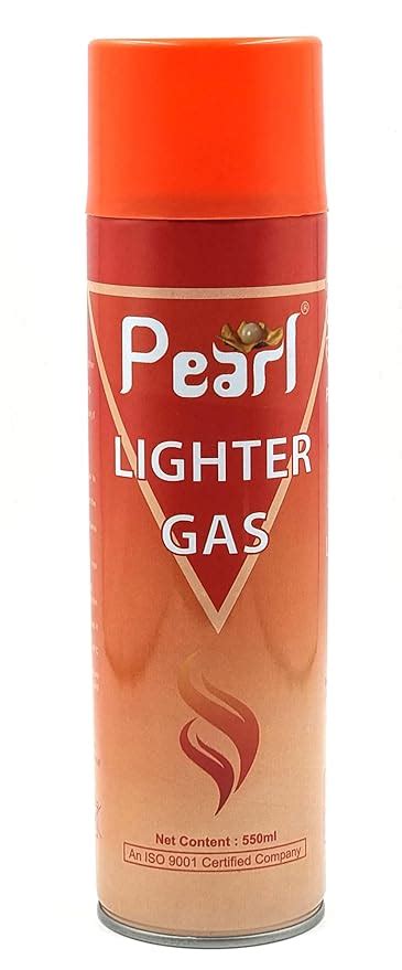 Pearl (550ml) Universal Lighter Gas Refill Can Cylinder I Butane Gas ...